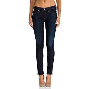 Rag & Bone Dar Rinse Kensington Skinny Jeans